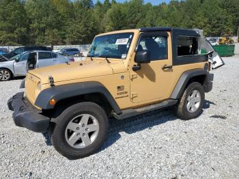  Salvage Jeep Wrangler