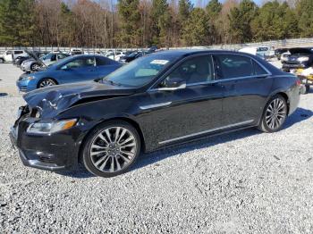  Salvage Lincoln Continental