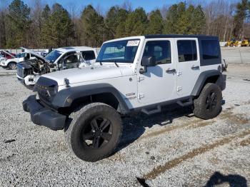  Salvage Jeep Wrangler