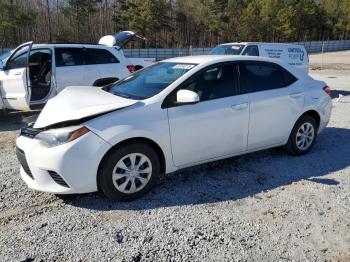  Salvage Toyota Corolla