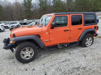  Salvage Jeep Wrangler