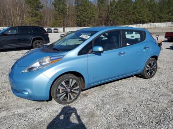  Salvage Nissan LEAF