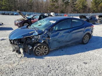  Salvage Hyundai ELANTRA