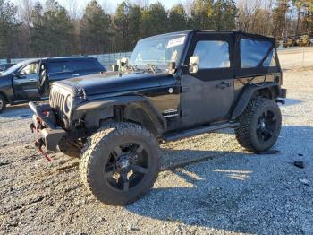  Salvage Jeep Wrangler