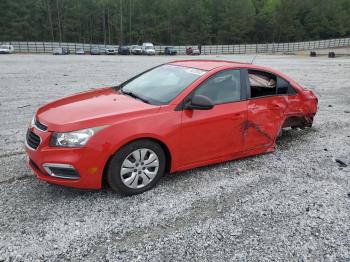  Salvage Chevrolet Cruze