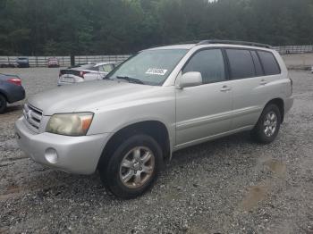  Salvage Toyota Highlander