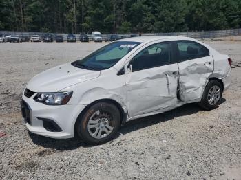 Salvage Chevrolet Sonic