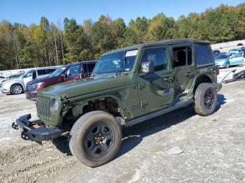  Salvage Jeep Wrangler