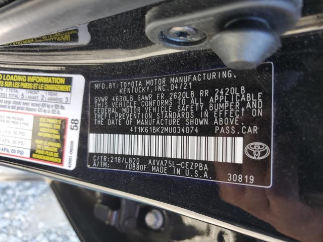 Toyota Camry Xse Image 9