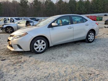  Salvage Toyota Corolla