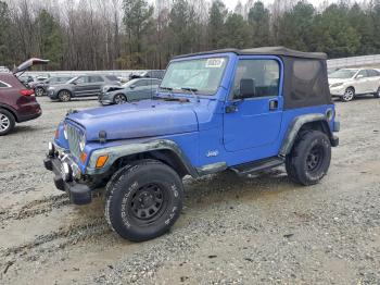  Salvage Jeep Wrangler