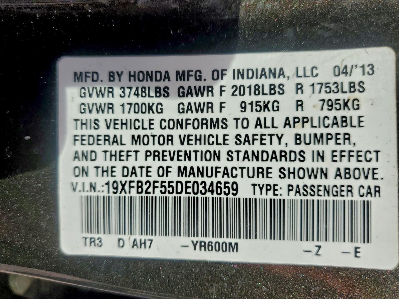 Honda Civic Lx Image 8