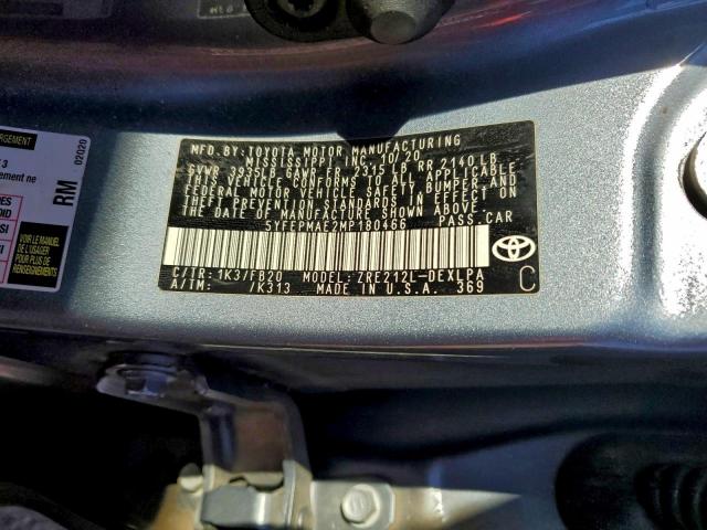 Toyota Corolla Le Image 9