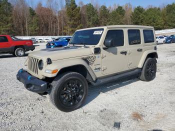  Salvage Jeep Wrangler