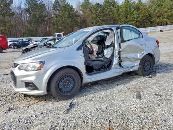  Salvage Chevrolet Sonic