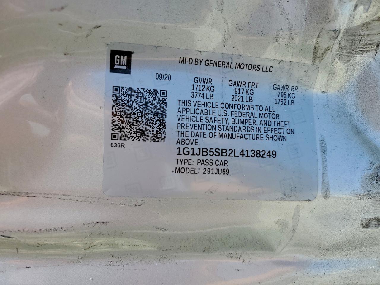 Chevrolet Sonic Ls Image 7