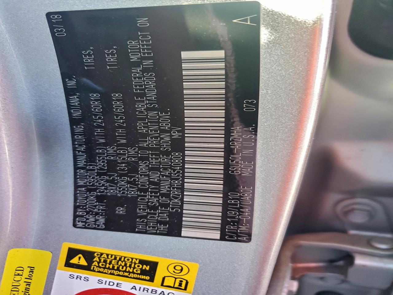 Toyota Highlander Se Image 6