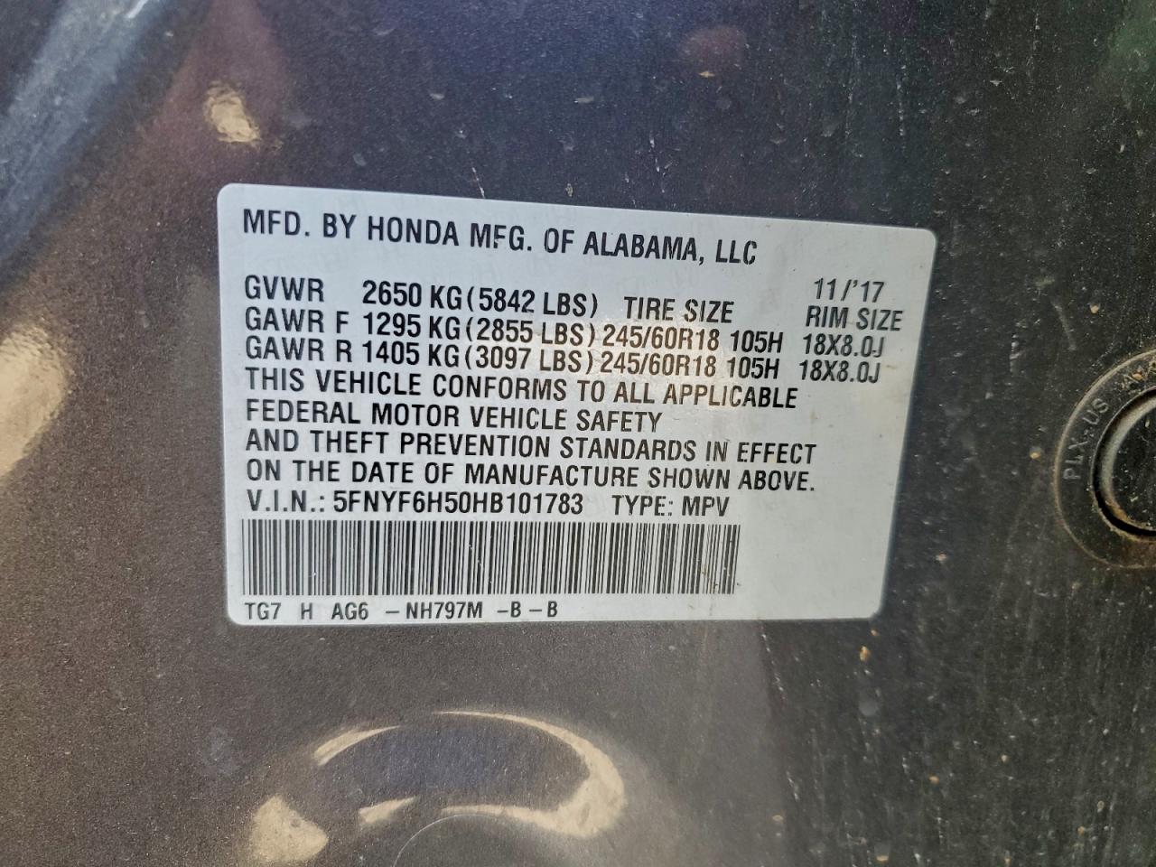 Honda Pilot Exl Image 8