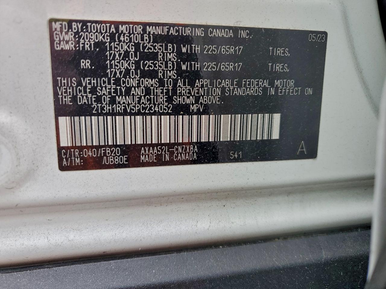 Toyota RAV4 Le Image 13