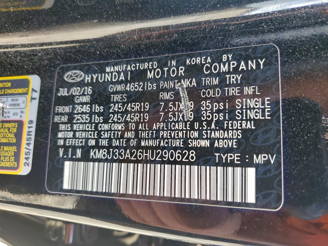 Hyundai TUCSON Limited Image 7