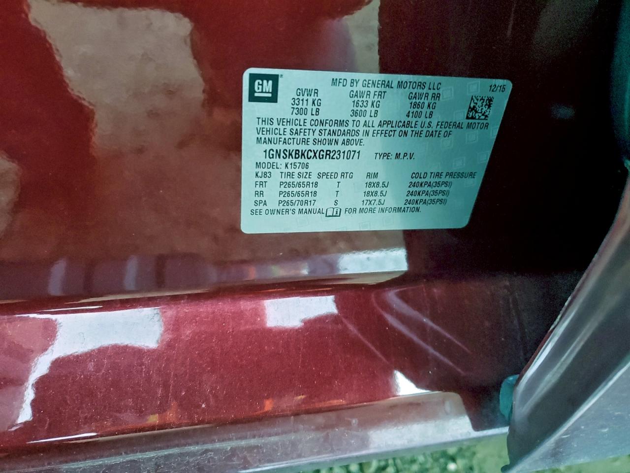 Chevrolet Tahoe K1500 Lt Image 8