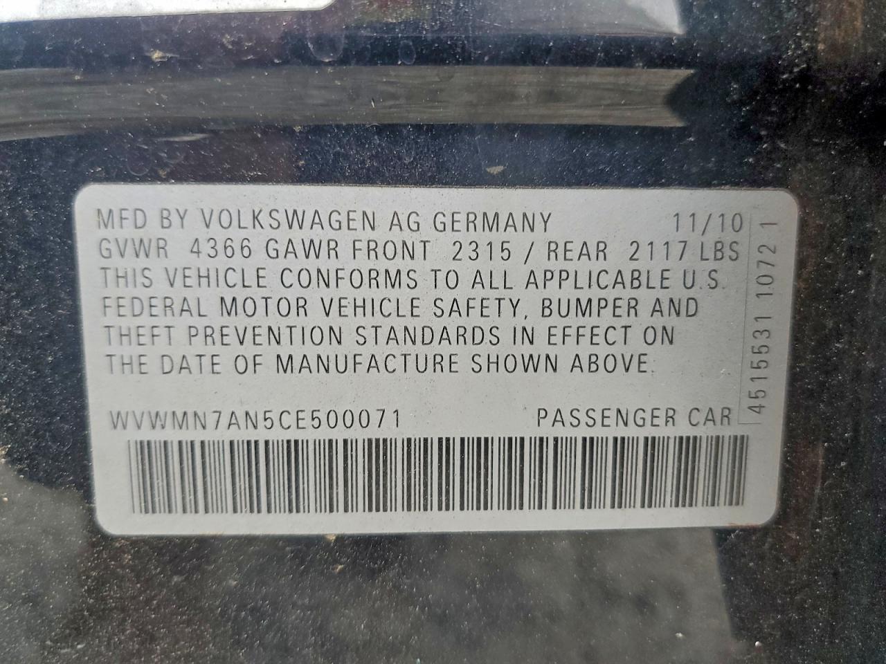 Volkswagen CC Sport Image 7