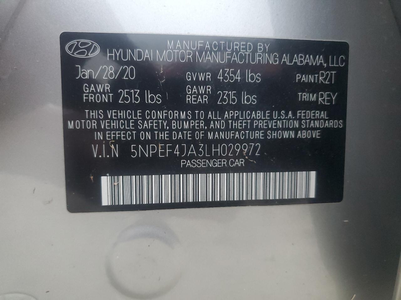 Hyundai SONATA Sel Image 4